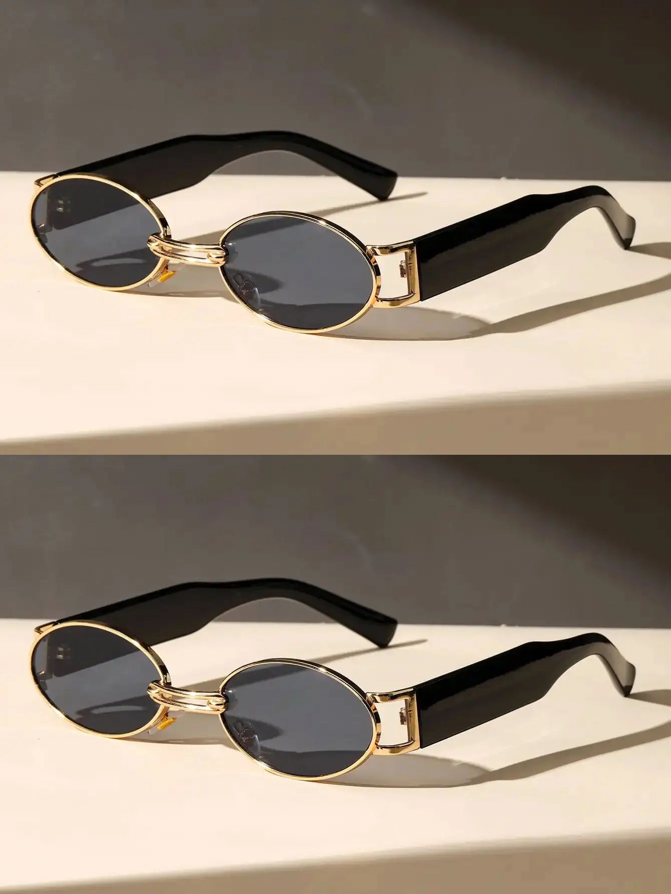 Small Cute Fashion Oval Frame Sunglasses