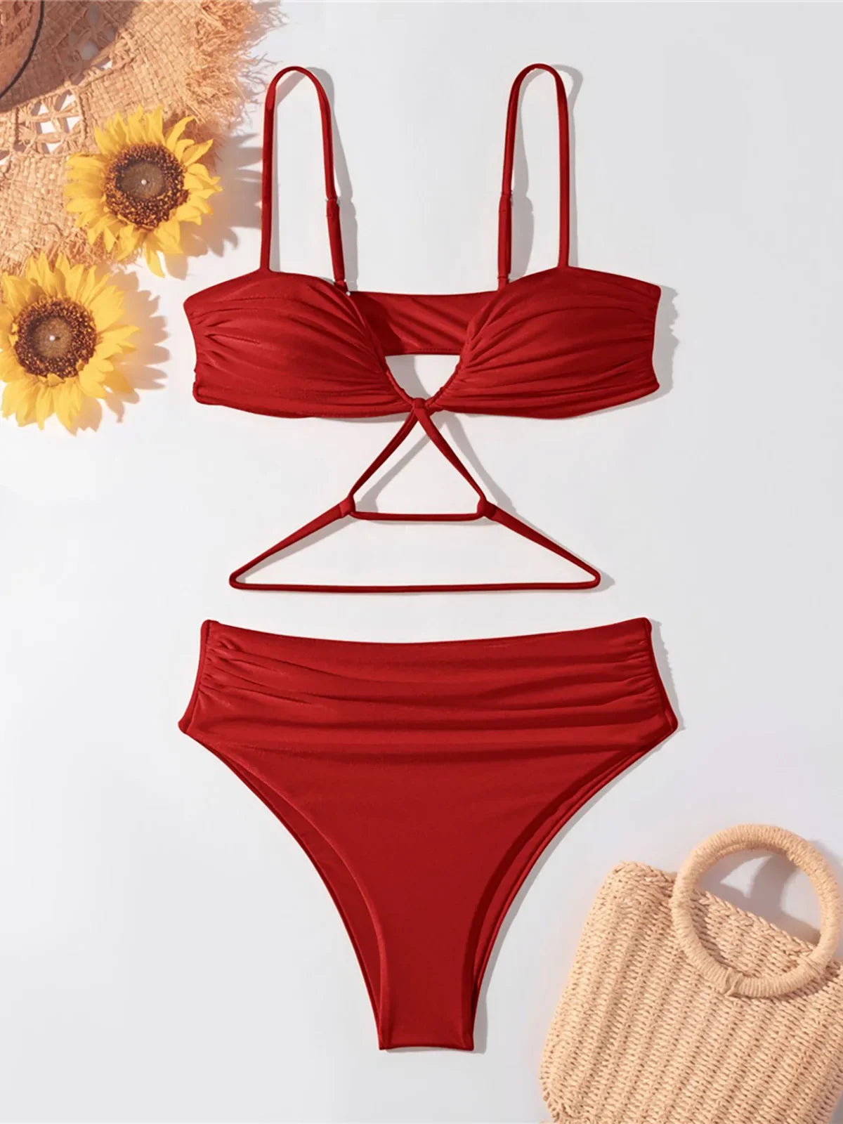 Tiki two piece swimsuit