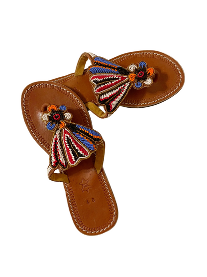 African Maasai Beaded Sandals