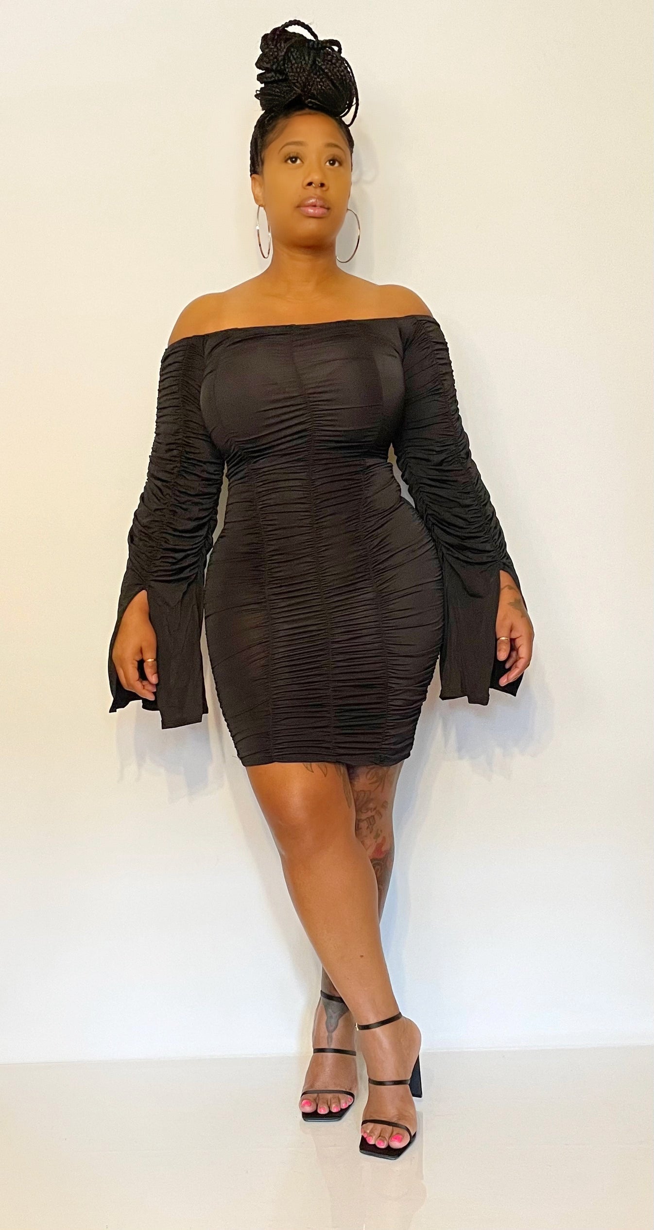 Spoil Me Ruched Dress