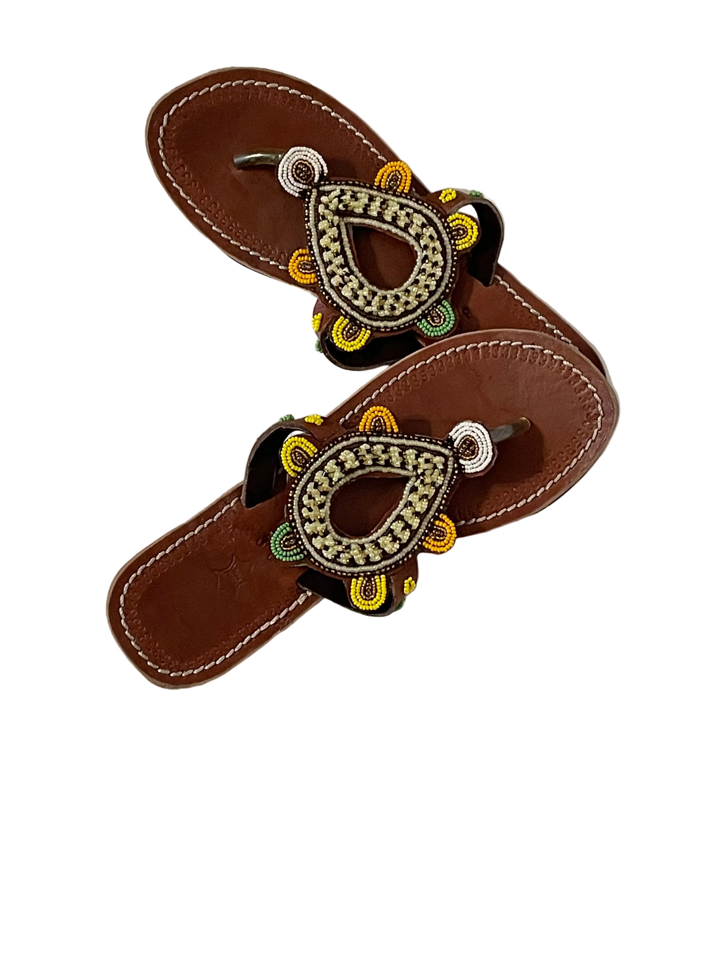 African Maasai Beaded Sandals