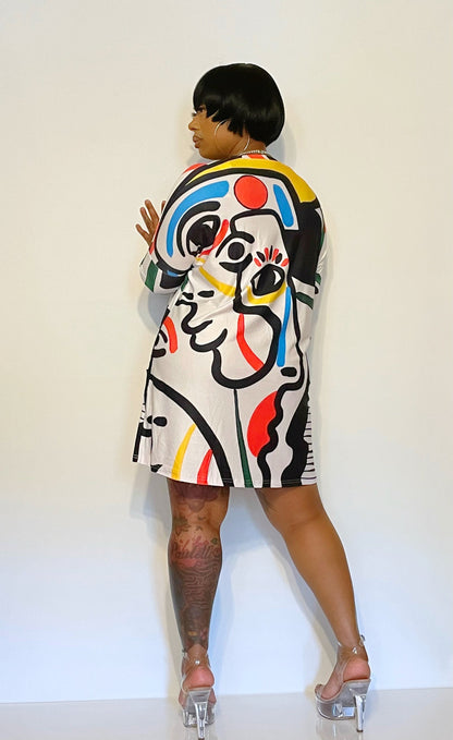 Two Face Oversize Dress