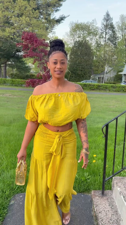 Caribbean Crush Pants Set