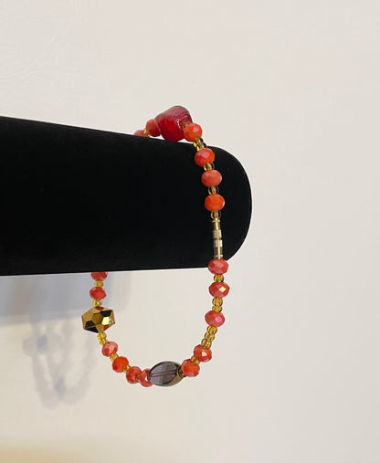 African Beaded Anklet