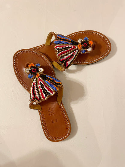 African Maasai Beaded Sandals