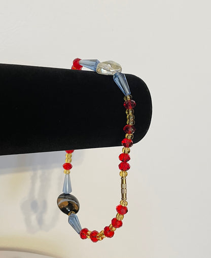 African Beaded Anklet