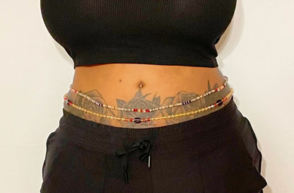 African Tie On Waist Beads